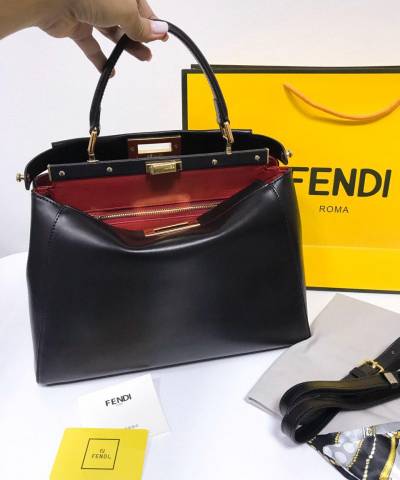 Сумка Fendi Peekaboo Large Black